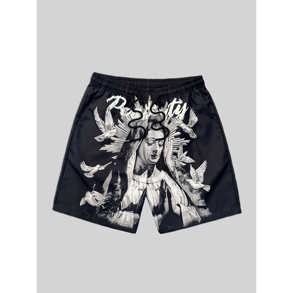 Novos Shorts de praia estampados masculinos