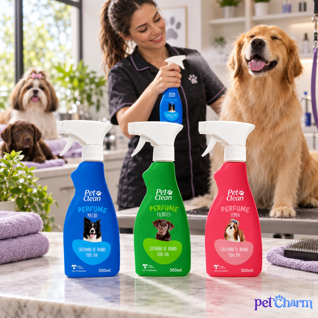 Perfume Para Cachorro Gato Cheiroso 500ml Pet Clean — imagem 2 de 2