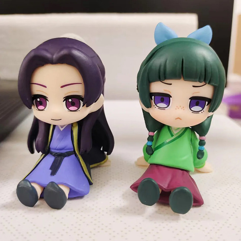 6cm The Apothecary Diaries Maomao Jinshi Action Figure Boneca Noodle Stopper Toy