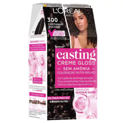 Tintura Casting Gloss 300 Castanho Escuro CASTING Casting Gloss 1un