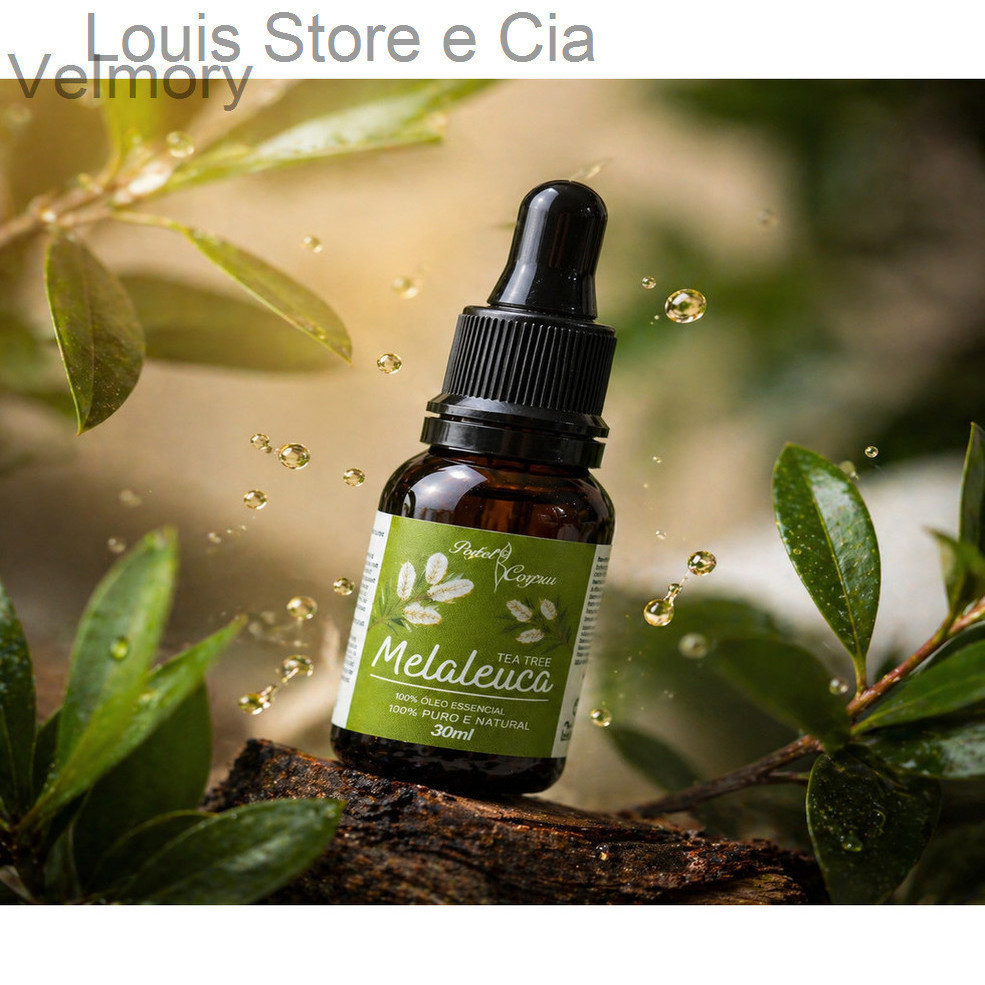 Óleo Essencial De Melaleuca 100% Puro 30ml Contra Micose127ZKZFJ