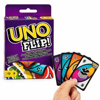 Jogo Uno Flip Baralho 112 Cartas Coloridas Dupla Face