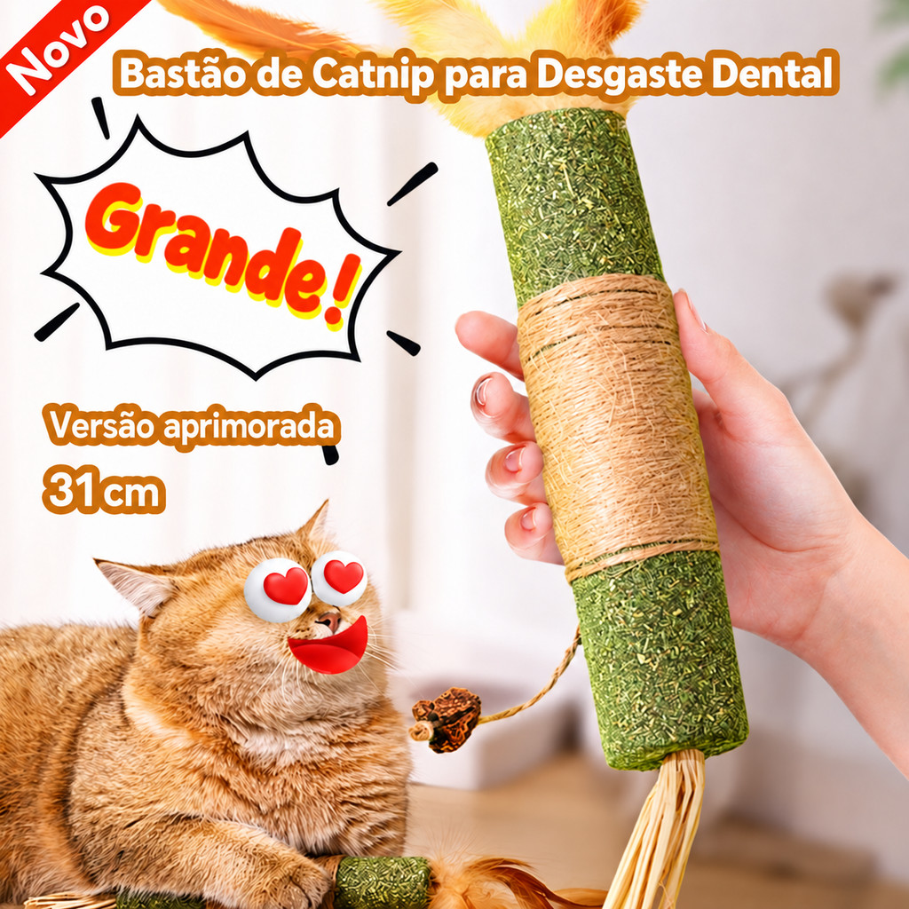 Brinquedo Para Animais De Estimação Natural Matatabi Pet Gato Lanches Vara Limpeza Dente Catnip Brinquedos