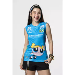 Regata Lindinha Meninas Superpoderosas 2026 Vôlei Brasil Feminina Volt