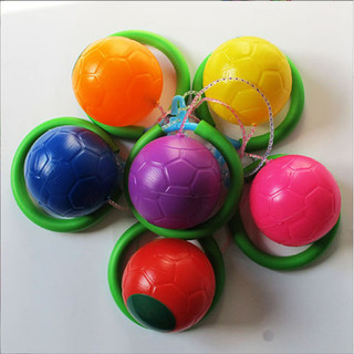 Bola de salto brinquedos de Fitness para crianças bola de salto anel de salto ao ar livre Flip pé ioiô de uma perna