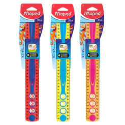 Régua poliestireno Kidy Learn 30cm 278610 Maped