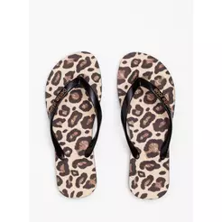 Chinelo Petite Jolie Fresh Preto/Onça 5 PJ6969