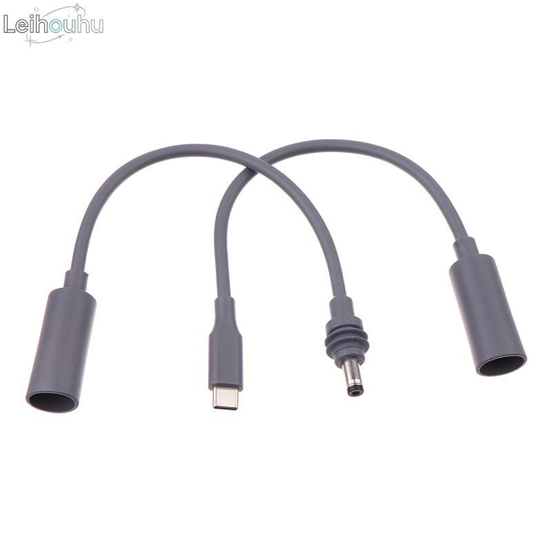 leiho Para Mini Tipo-C DC Cabo De Extensão Fêmea Macho Plug Adaptador Conversor De Energia À Prova D'água