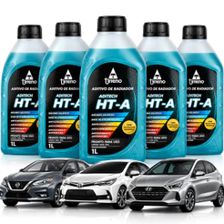 Aditivo Radiador Tirreno HT-A Pronto Uso Azul ASIATICO 5 Und
