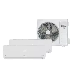 Ar Condicionado Bi Split Inverter Philco 2x9000 BTU/h Quente e Frio PAC18QV - 220 Volts