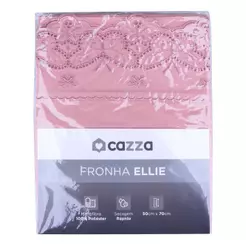 Fronha Microfibra 50x70 Ellie Cazza Rosa