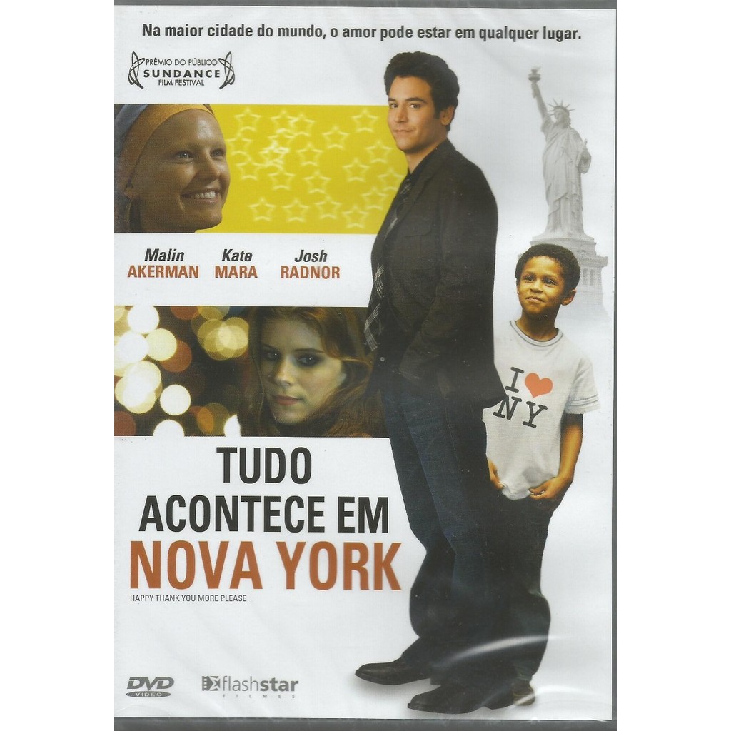 Dvd - Tudo Acontece Em Nova York - Kate Mara - Lacrado