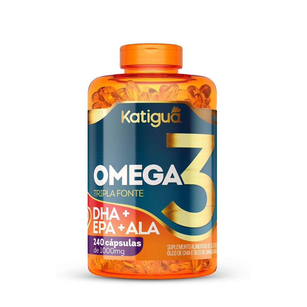Ômega 3 Tripla Fonte - 240 Cápsulas - Katiguá em Oferta na Shopee