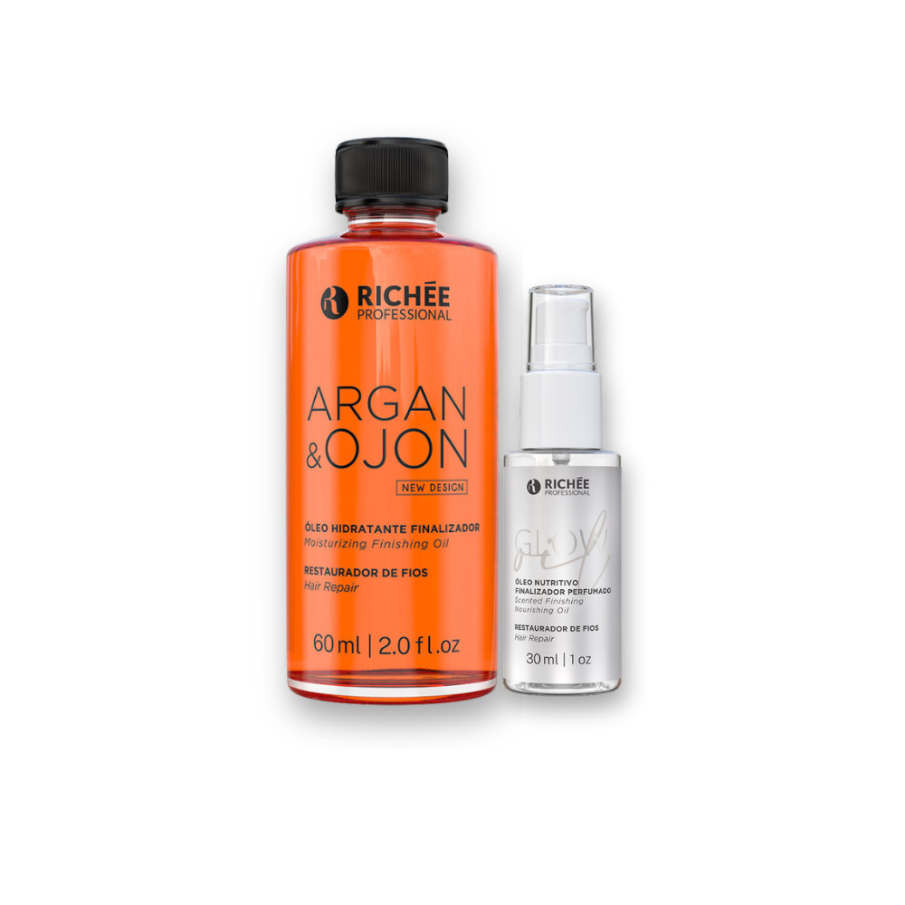 Kit 2 Óleos para Tratamento Capilar Argan Multibenefícios em Oferta na Shopee