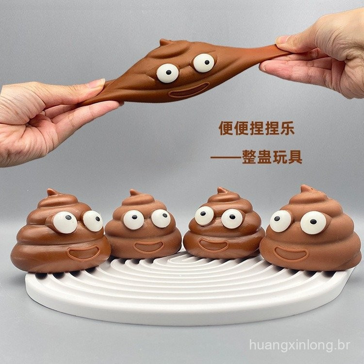 Brinquedo de Alívio de Estresse, Brinquedo de Cocô Único, Decorações Criativas