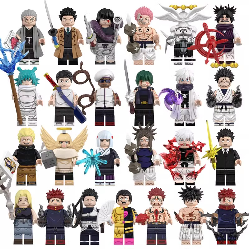 WM6200 WM6201 WM6202 Action Figures Bloco De Construção Coleção Brinquedos Para Criança