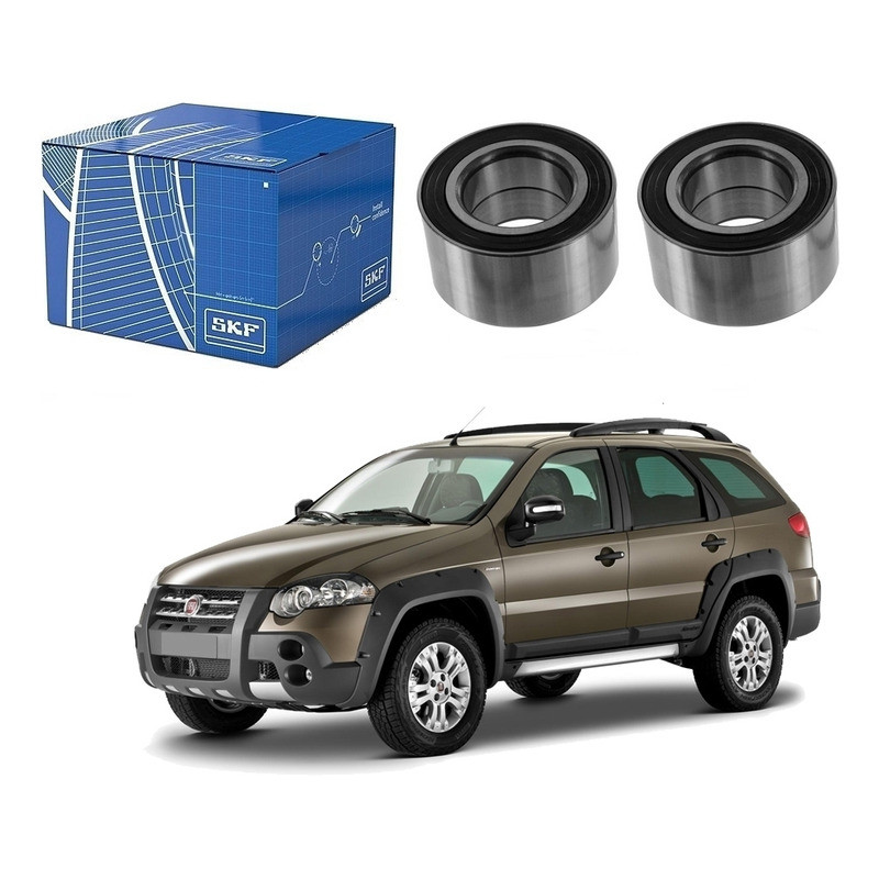 Par Rolamento Roda Dianteiro Skf Palio Weekend Adv 1.8 2008 A 2015