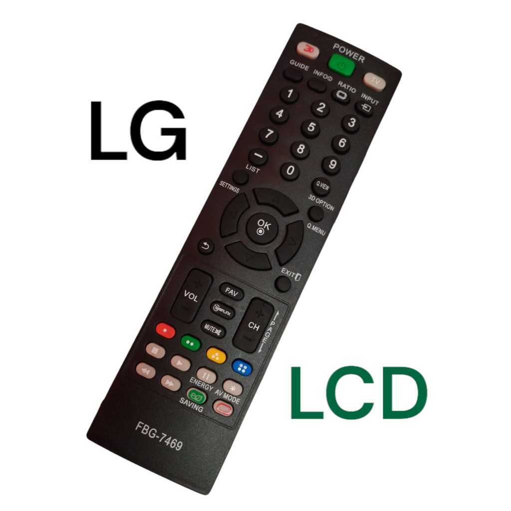 Controle Remoto Compativel Tv Lg LCD TV 22LH20R 26LH20R 32LH20R 37LH20R 42LH20R FBG-7469