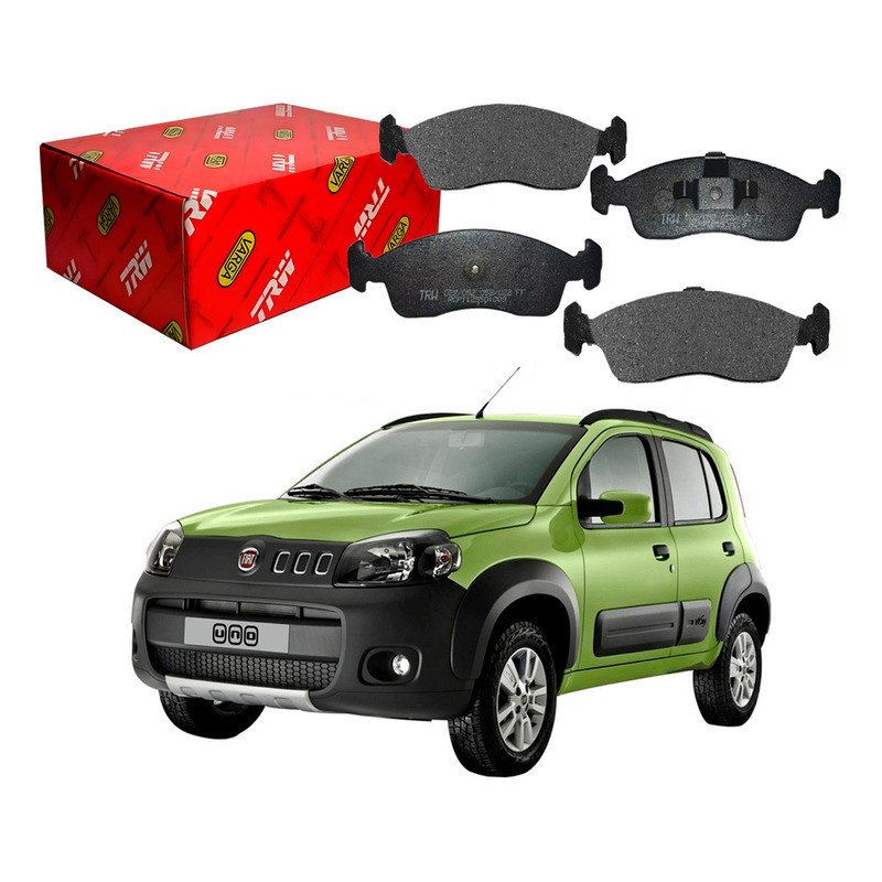 Pastilha Freio Dianteira,, Fiat Uno Way 1.0 1.4 2011 A 2016
