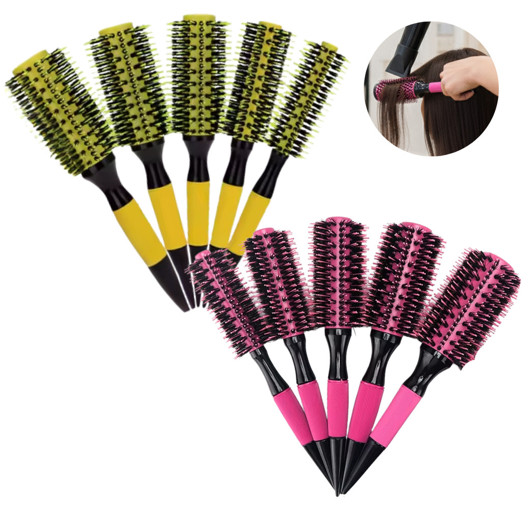Escovas Profissionais Térmica Cerdas de Nylon E Javali em Oferta na Shopee