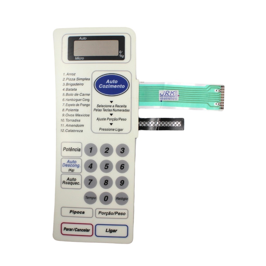 Membrana Painel Microondas Panasonic Nn6556sd - 3968