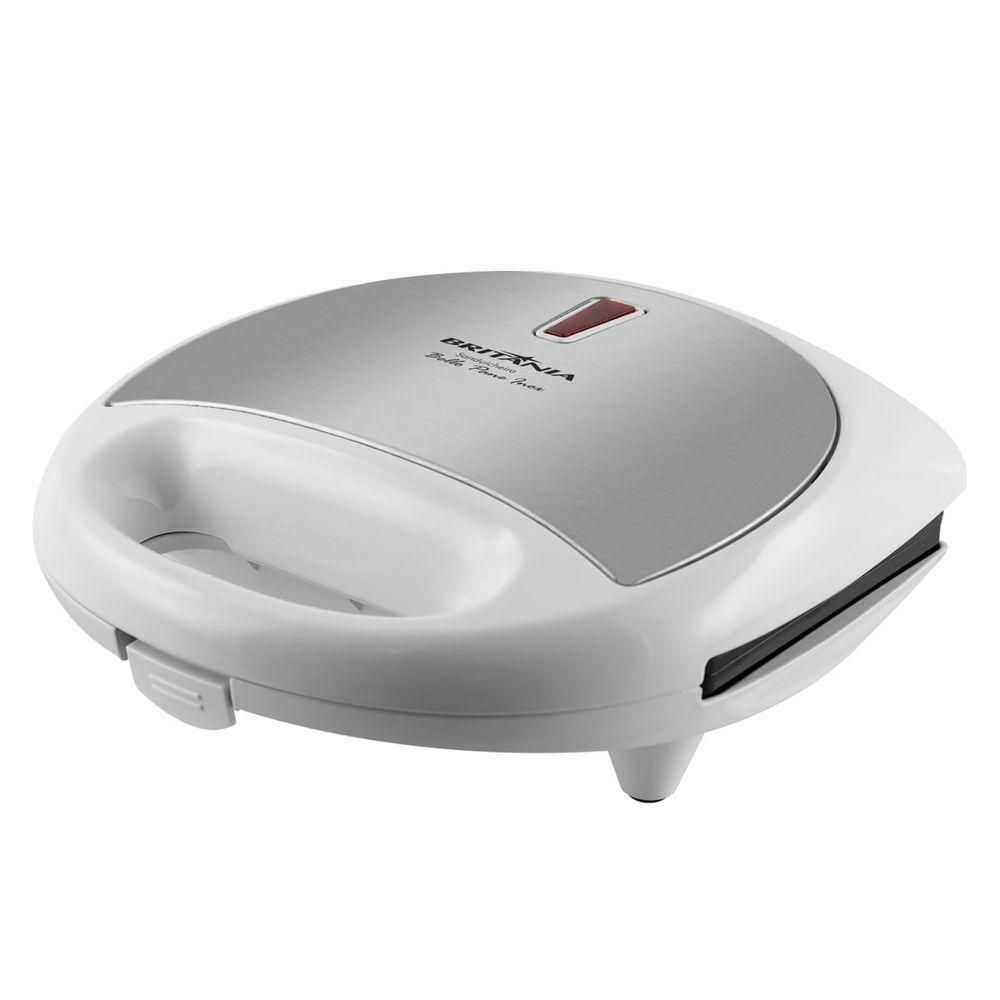 Sanduicheira Britânia Bello Pane Inox 750W 110V em Oferta na Shopee