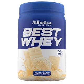 Best Whey Protein (Pote 450g) Brownie Chocolate Branco em Oferta na Shopee