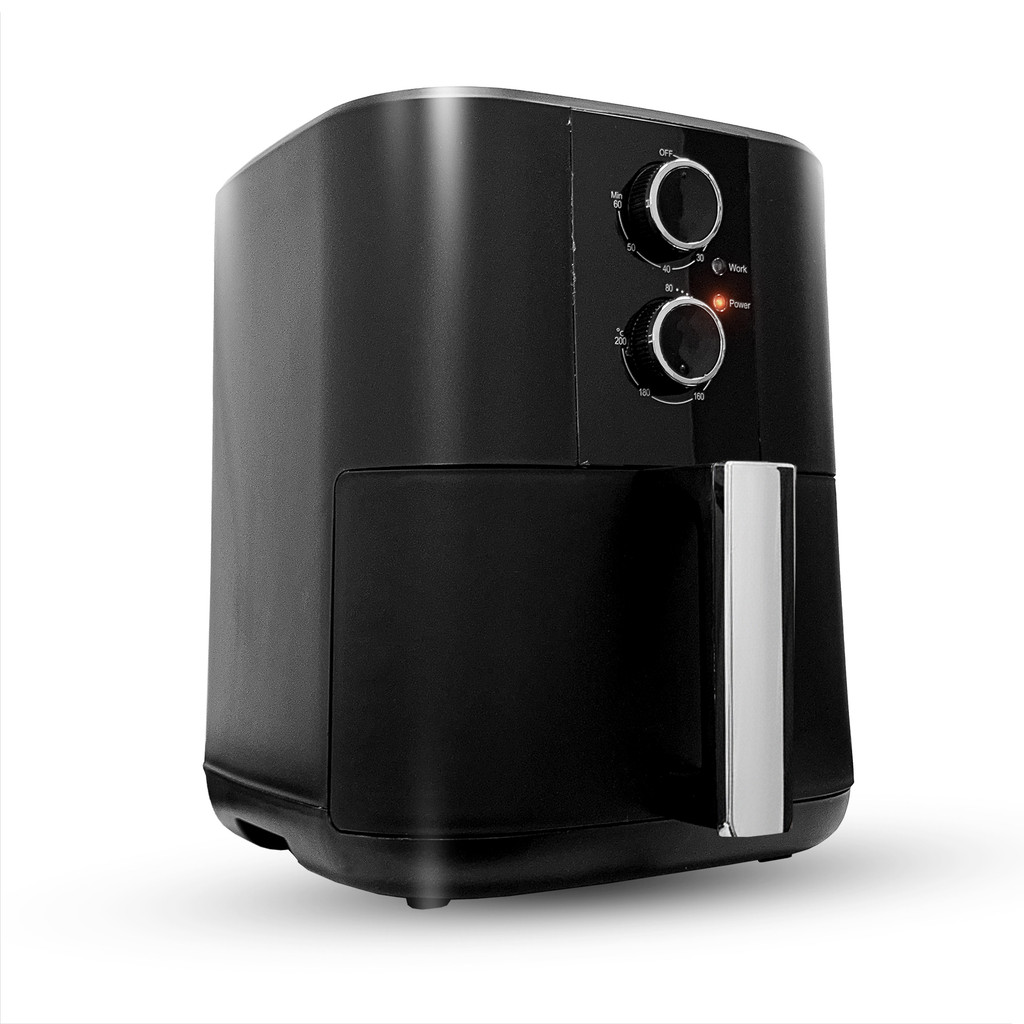 Air Fryer 3,7L Ar Quente 1200w Antiaderente Sem Óleo  Fritadeira Grande Capacidade 1200w 110/220v