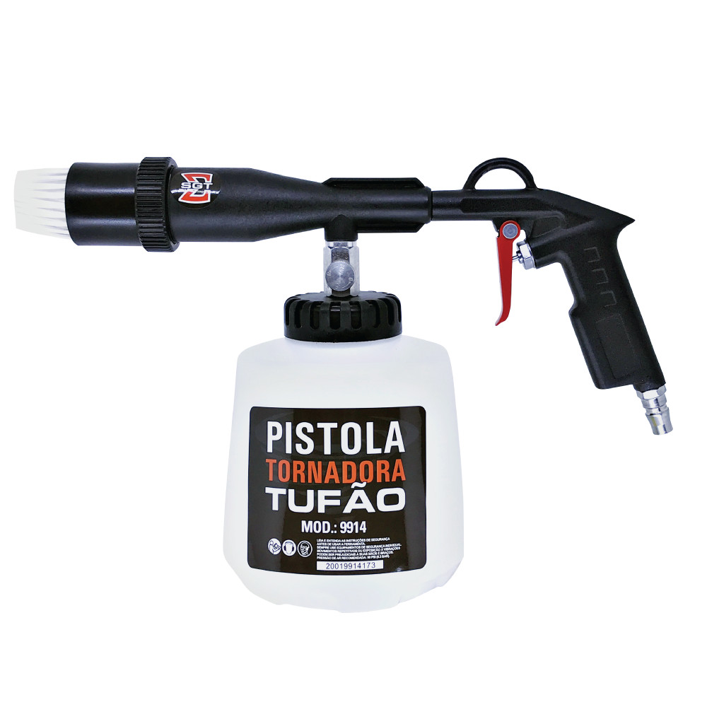 Pistola Tornador Tufão Pneumática SGT