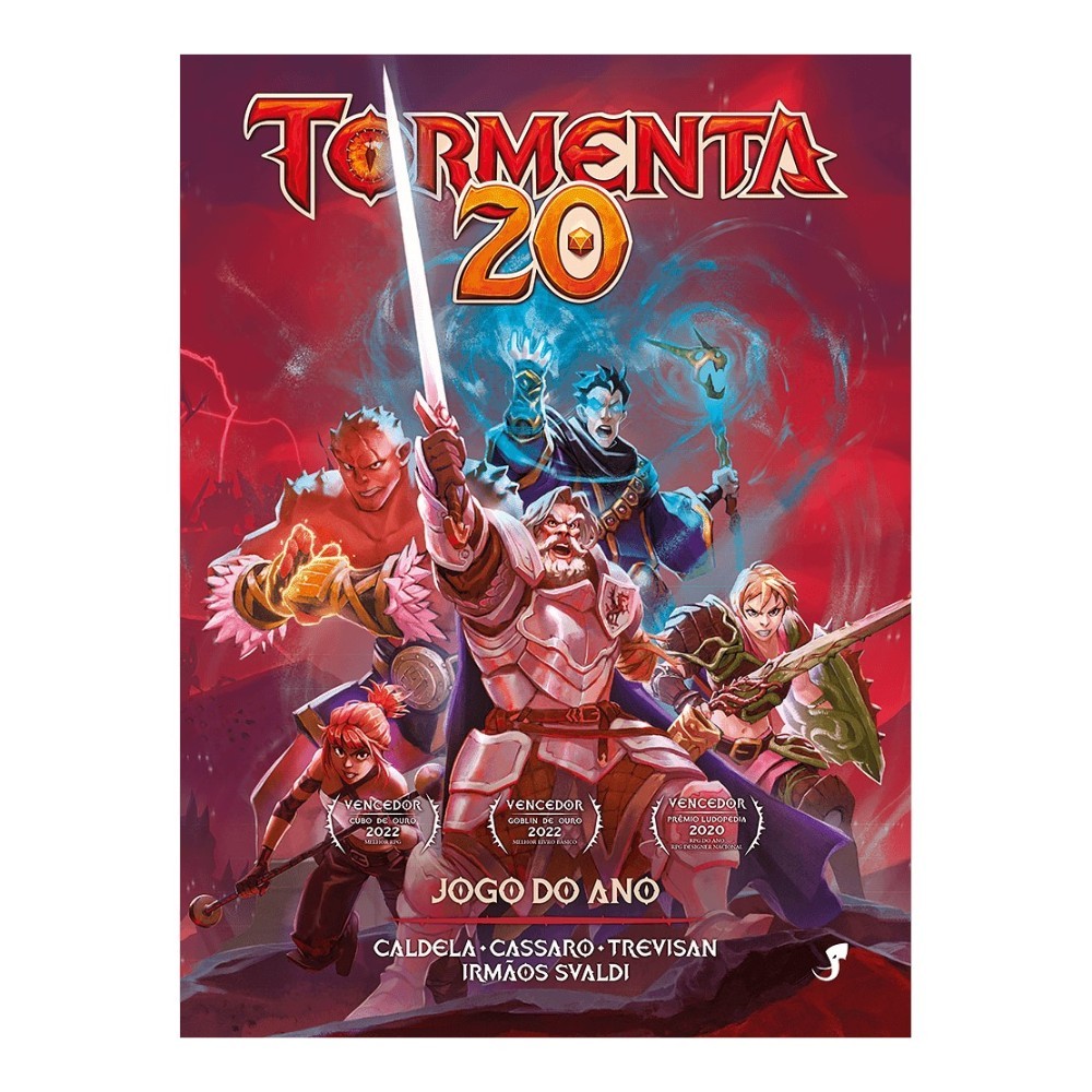 Tormenta20 - Livro Básico (Edição Jogo do Ano) Suplemento Livro de RPG Jambô