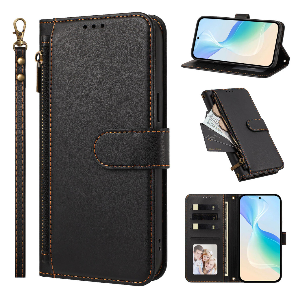 Compatível Com Samsung Galaxy A03s A72 A52 A52s A42 M42 A71 A51 A41 A31 A21s A11 Carteira De Carregamento Magnético Supo