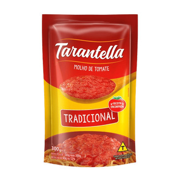 Tarantella Molho de Tomate Tradicional 300g