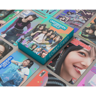 KPOP Cartão Fotográfico55pcs/box LE SSERAFIM Inforçado Álbum LOMO Postal RNQA Y0E9