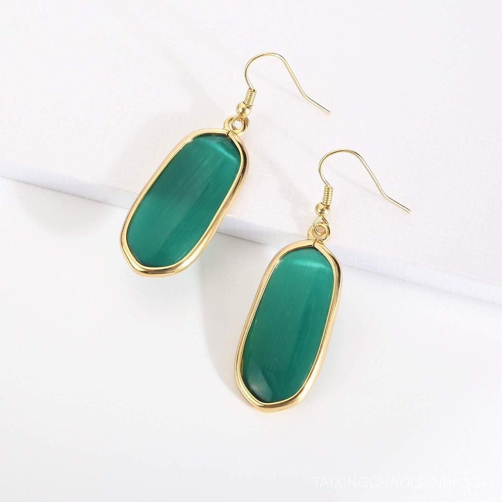 Brincos Pendentes de Cristal Natural BaubleStar para Mulheres