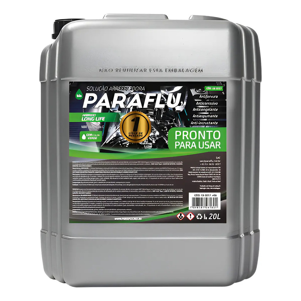 Aditivo Radiador 20 Litros Bio Híbrido Verde Pronto Para Uso