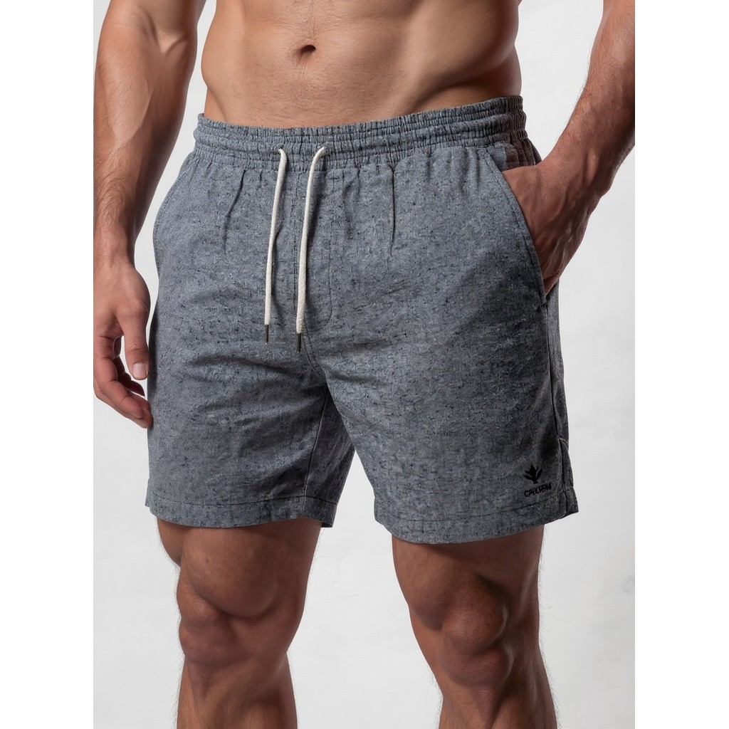 Kit 3 Bermudas Masculinas Linho Elastano Praiana Confortável Verão — Lala doce Lar
