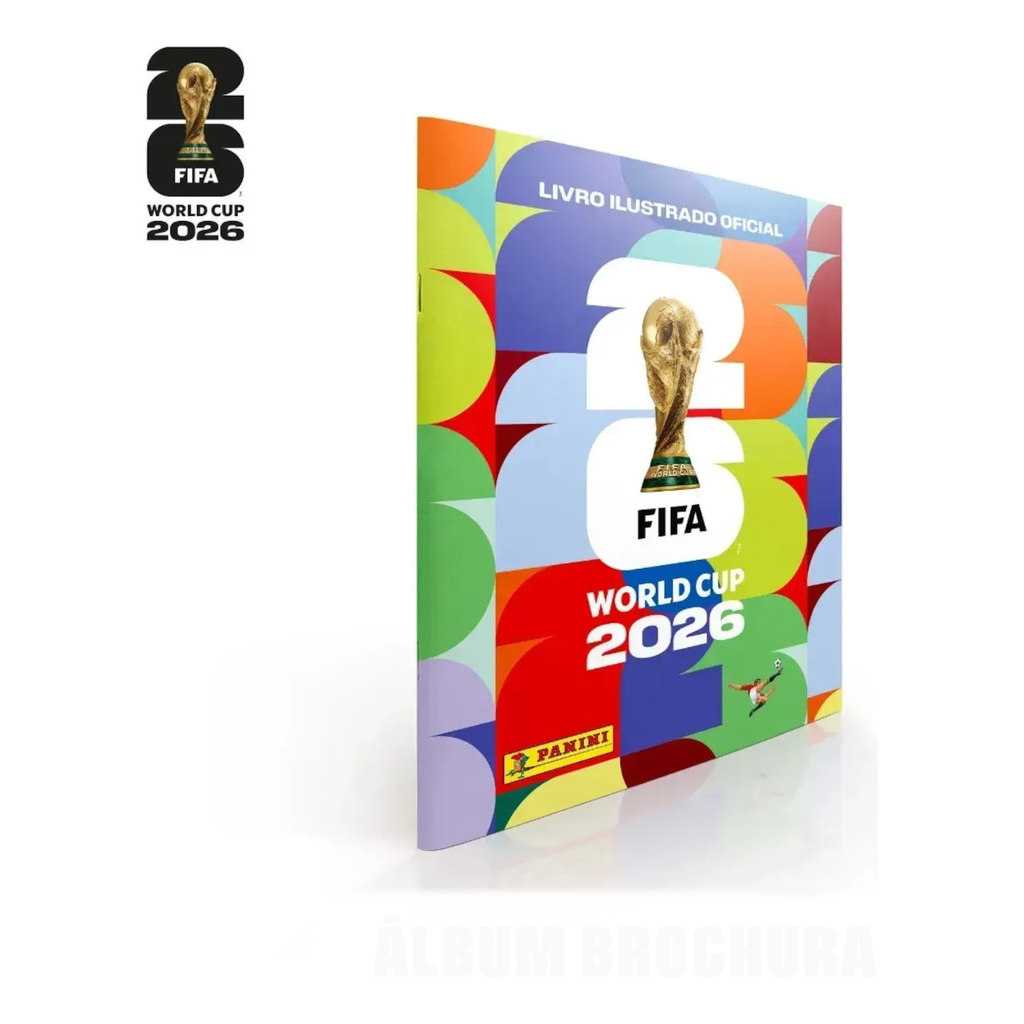 Álbum Oficial Copa do Mundo FIFA 2026 Capa Dura