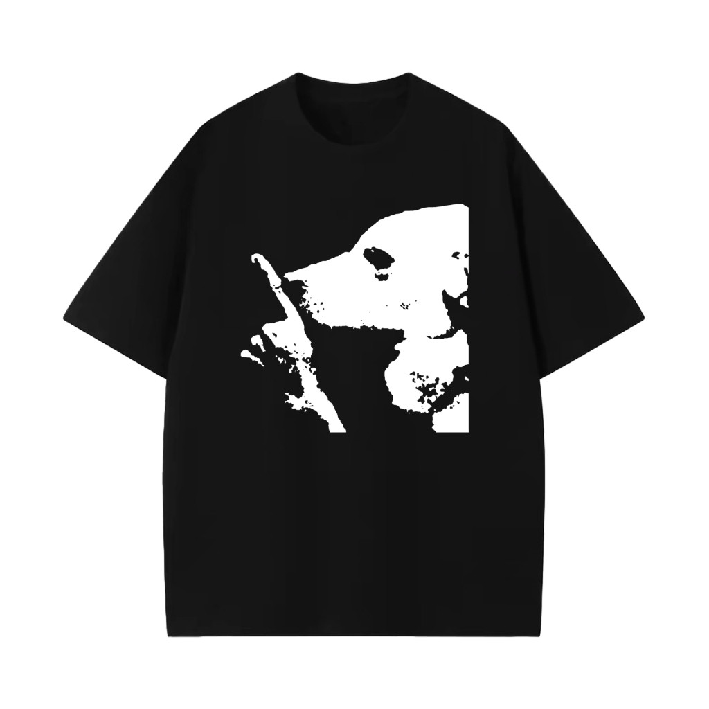 [Camiseta Premium em Algodão Puro]SISI Camiseta Streetwear Camisa Oversized Estampada Over Larga Y2K Cachorro Dog