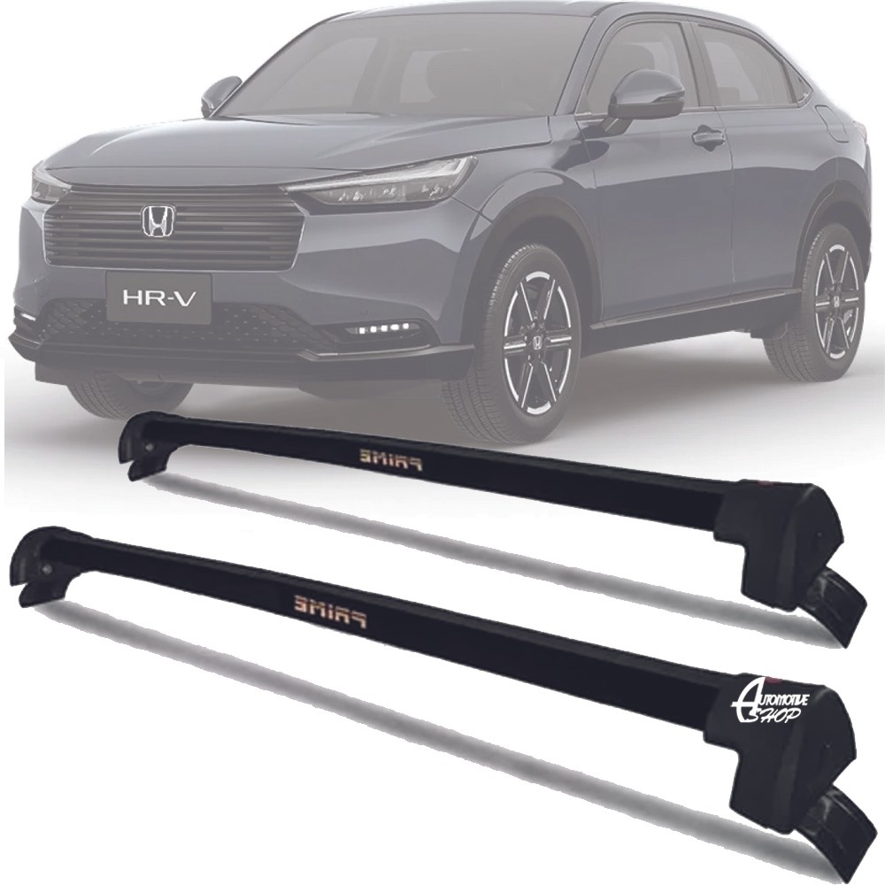 Rack Teto Aluminio Prime Honda HRV S/LONGARINA 22-26 PRETO