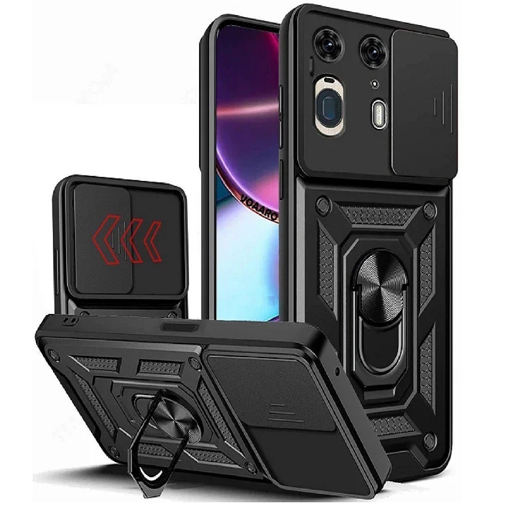Capa Capinha Armadura Proteção para Camera Suporte Anel 360 P/ Motorola Moto Edg