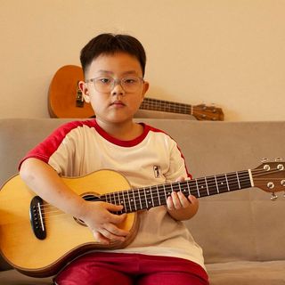 100cm 113cm guitarra infantil viagem guitarra meninos meninas pequena guitarra iniciantes Piano grátis bolsa