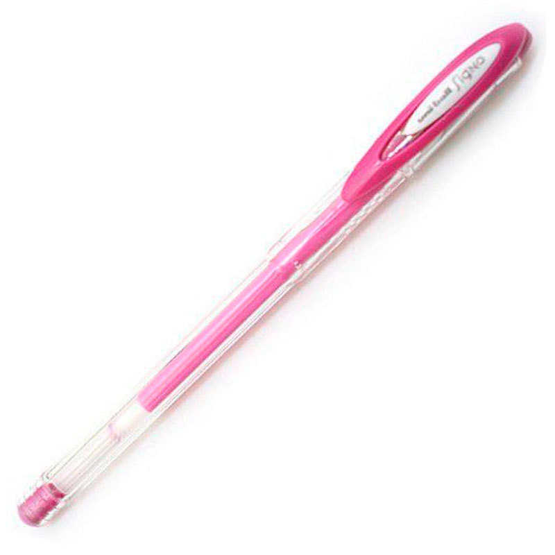 Caneta gel angelic signo 0.7mm UM-120AC Rosa Uni-Ball