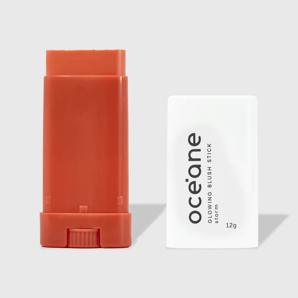 Blush em Bastão Laranja - Glowing Blush Stick Storm Océane Limited 12g