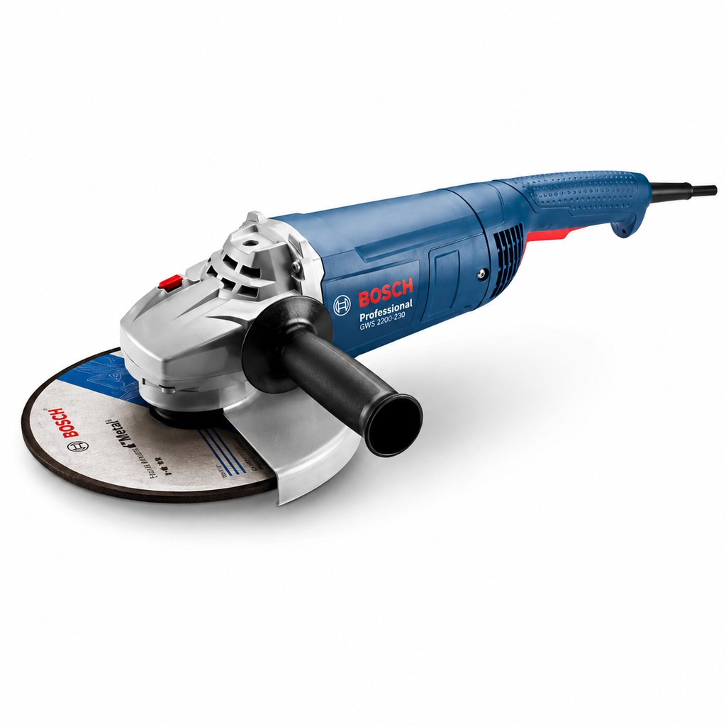Esmerilhadeira Angular GWS 2200-230 Bosch 9" Vulcano 2200W de 220V