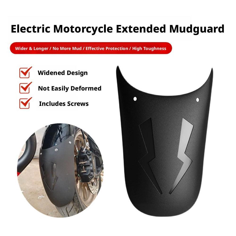 Universal Motocicleta Frente Fender Extensão Paralama Para Horizonte Yamaha M3 Macaco Grom S7g8