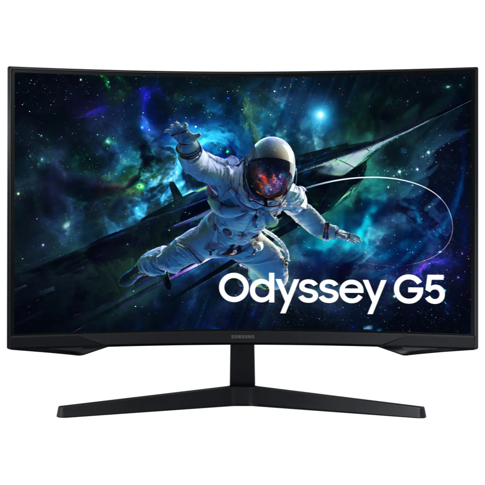 Monitor Gamer Samsung Odyssey G5, 27 , Qhd, 165hz Cor Preto