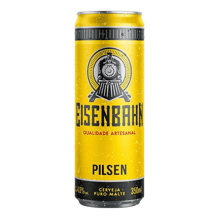 Cerveja Eisenbahn Pilsen Lata 350ml