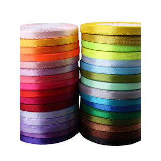 6mm de largura fita vermelha de tecido 6mm embalagem trançada bandana fita fina acessórios para o cabelo de fi