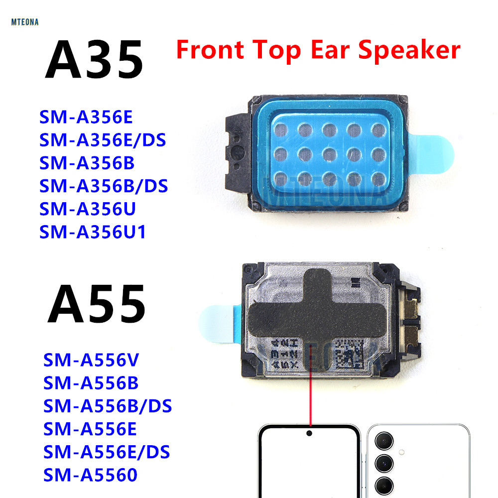 Frente Superior Fone De Ouvido Alto-Falante Receptor Som Para Samsung Galaxy A55