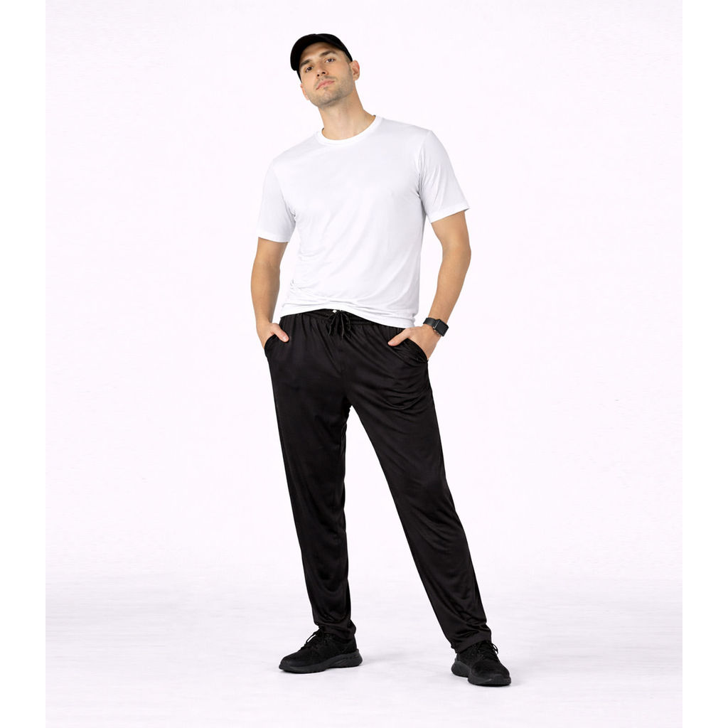 Calça Masculina Helanca Com Bolsos Rota Da Onda Preto